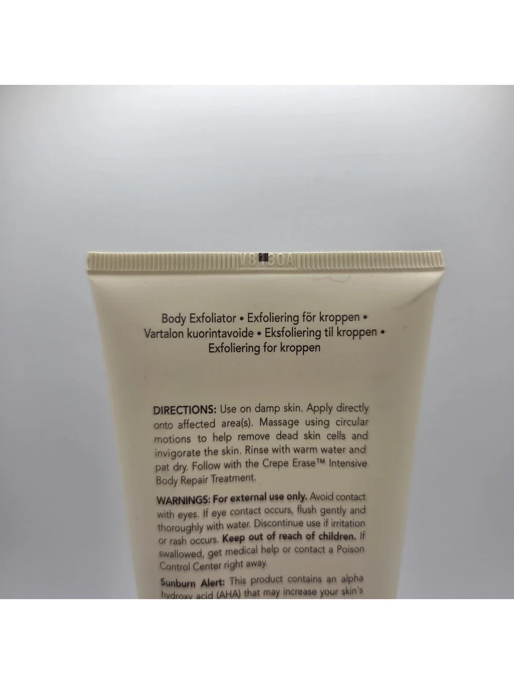NEW CREPE ERASE TRUFIRM COMPLEX Exfoliating Body Polish 8oz